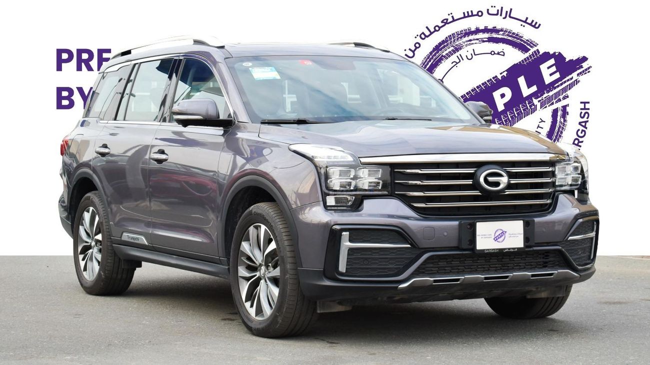 Used GAC GS8 GL 2.0T 2021 Warranty Service History 2021 for sale