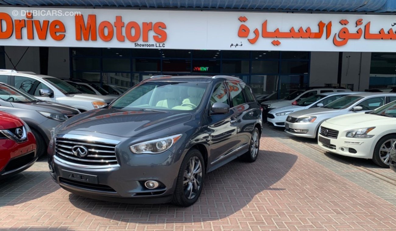 إنفينيتي JX35 FULL OPTION INFINITY JX3 LUXURY 7 SEATER ONLY 1330X48 MONTHLY !!WE PAY YOUR 5% VAT!