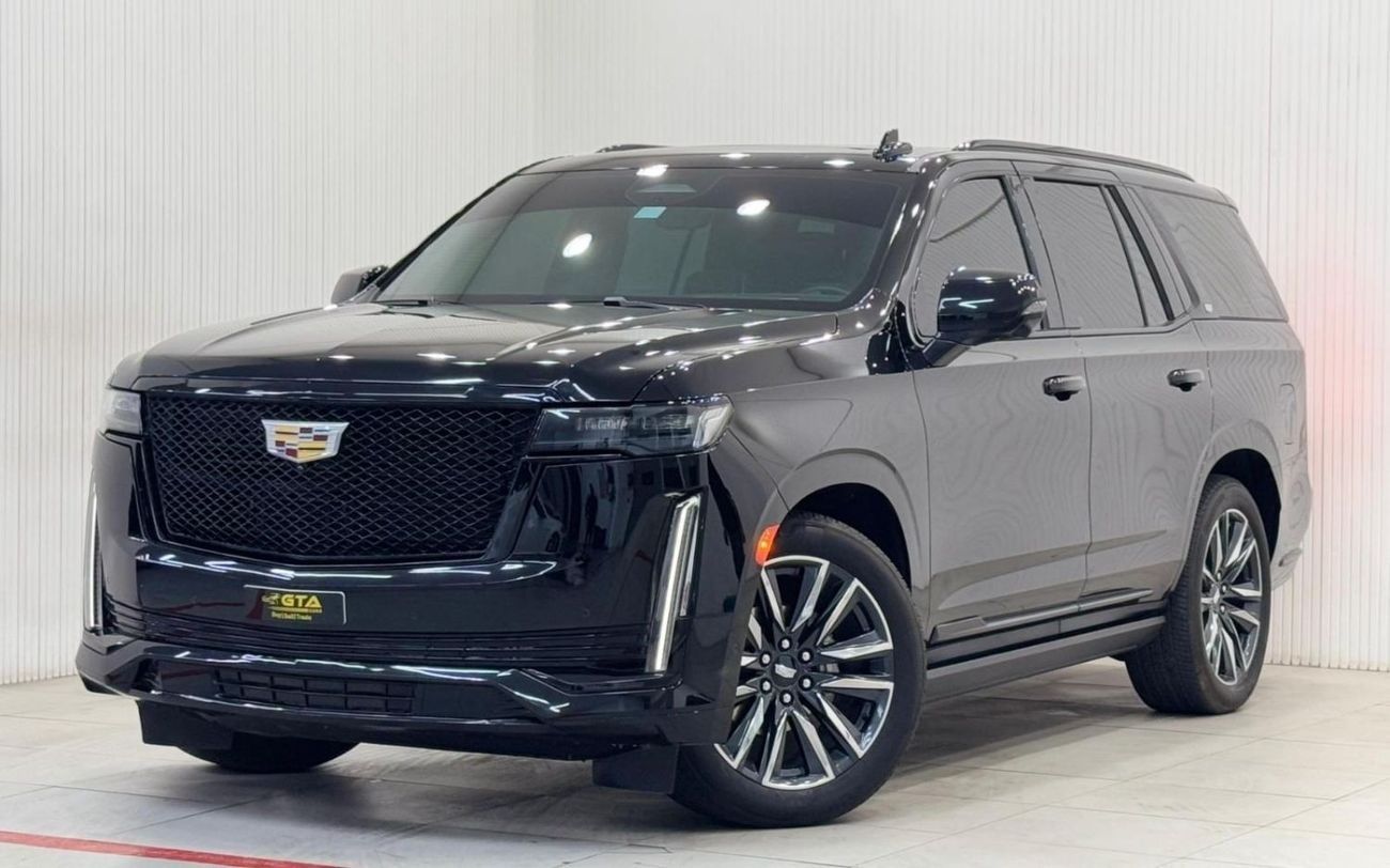 Cadillac Escalade Sport 6.2L 4WD 2023 Cadillac Escalade Sport Luxury, Agency Warranty And Service Pack, Full Service H