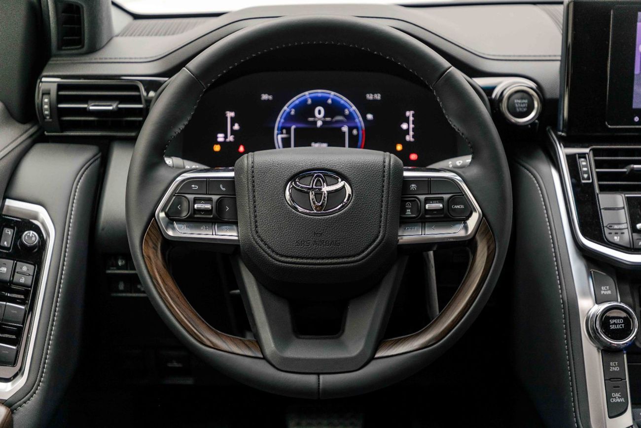 Toyota Land Cruiser GX 4.0L - White Pearl Inside Black | Export Only