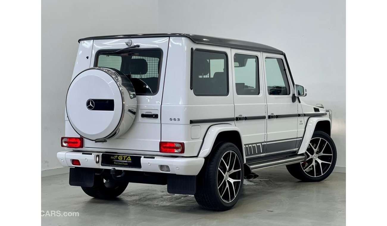 Mercedes-Benz G 63 AMG 2017 Mercedes G63 AMG(463 Edition), Full Service History, Warranty, GCC