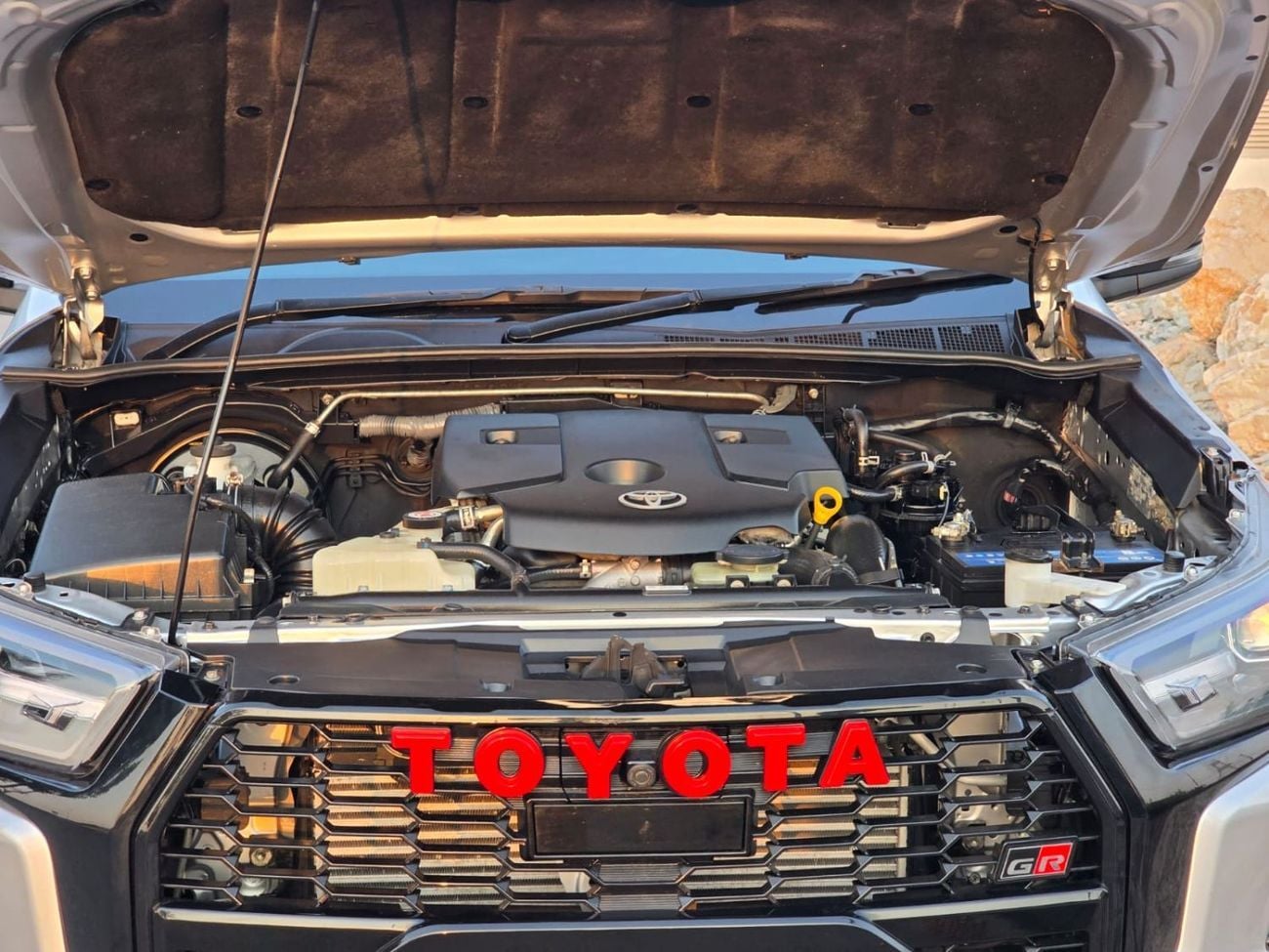 Toyota Hilux TRD 2019 | 2.4L DIESEL | AT | RHD | MODIFIED TO GR SPORTS | 4X4 SPORTS BAR WITH BASKET | ROOF MOUNTED LE