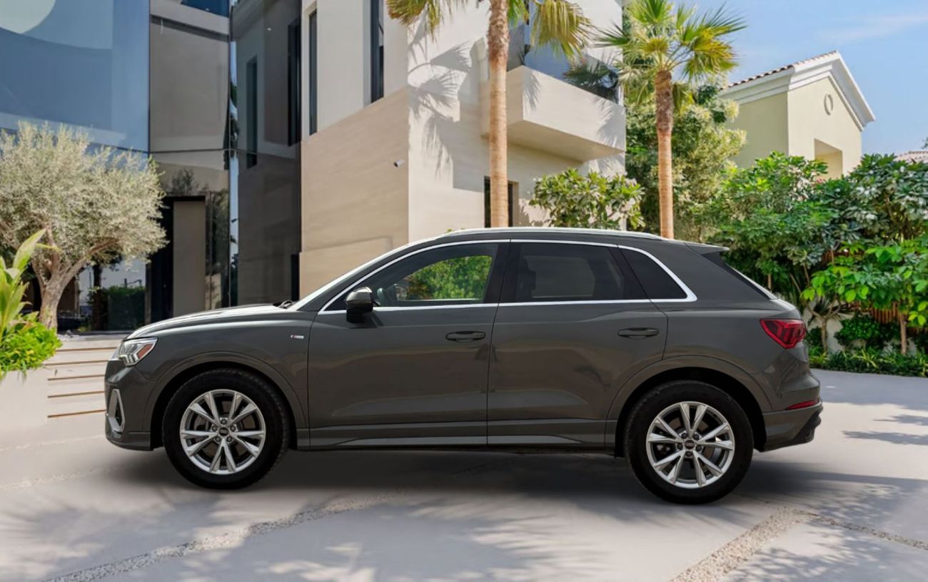 Audi Q3 40 TFSI quattro S Line 2.0L Q3 PREMIUM S-LINE 2.0L A/T | 2023 |  AED 1,590 per month