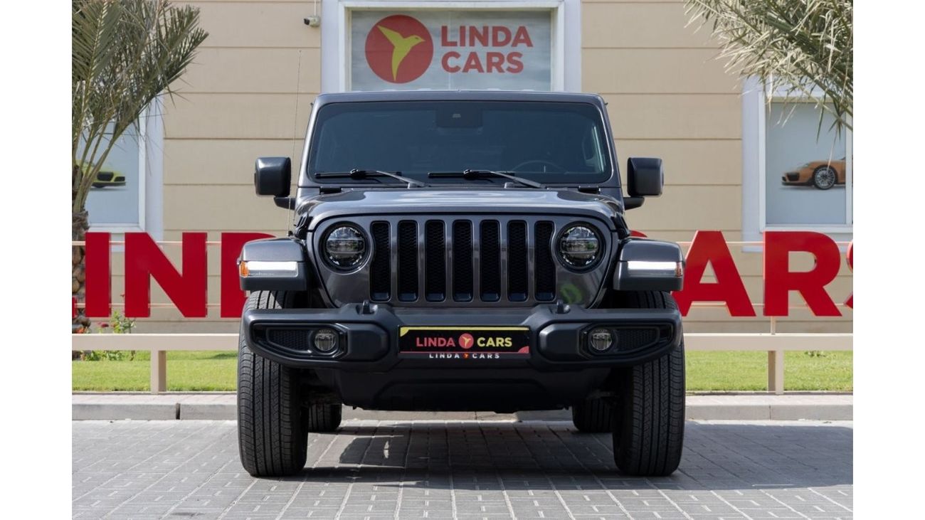 Jeep Wrangler Jeep Wrangler Unlimited Sahara Night Eagle Edition 2019 GCC under Warranty with Flexible Down-Paymen