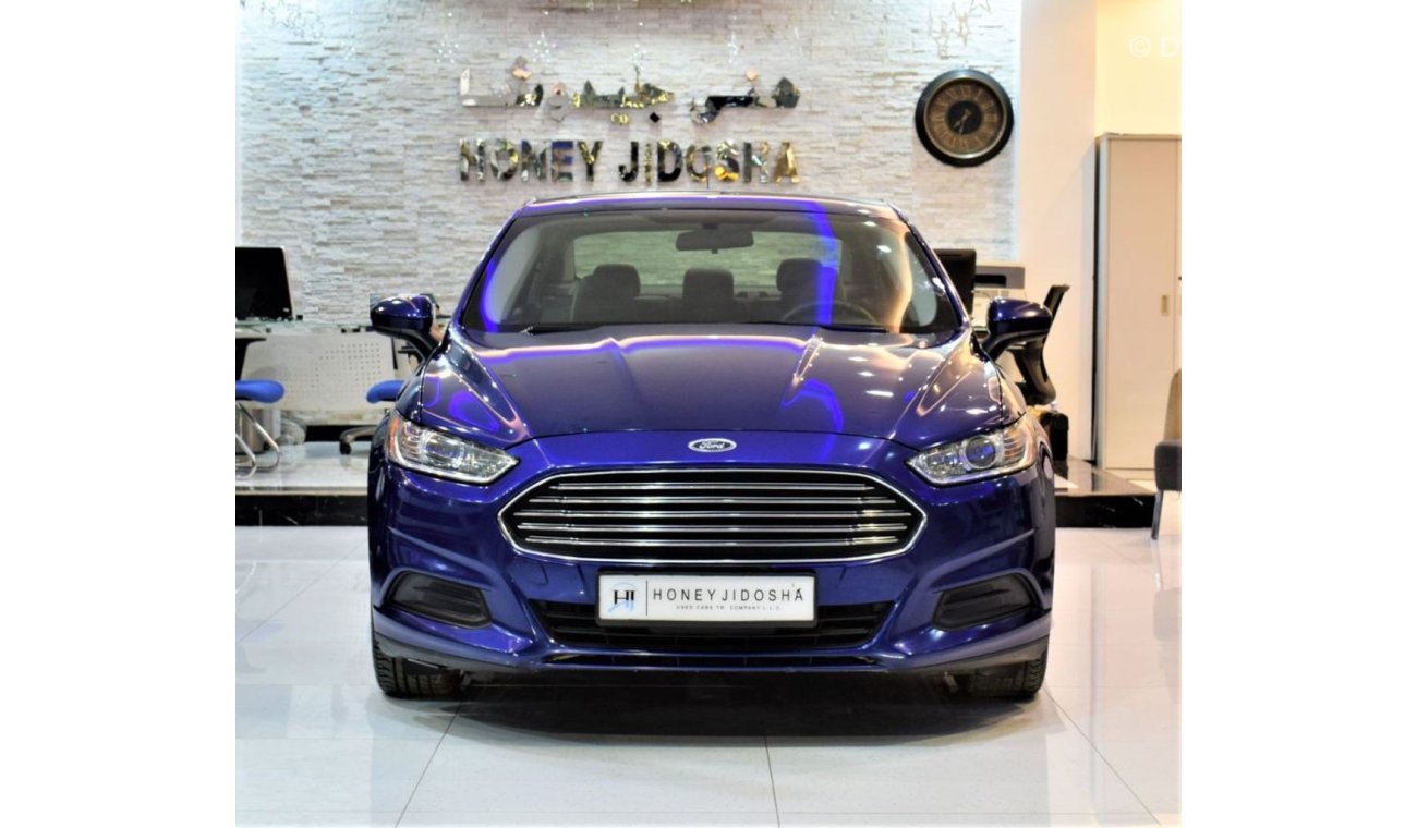 Ford Fusion AMAZING Ford Fusion 2016 Model!! in Blue Color! GCC Specs