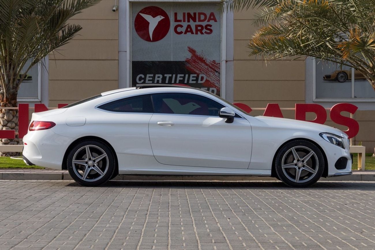 Mercedes-Benz C 200 Coupe Mercedes-Benz C-Class 200 2017 GCC specs for 1,328.00 AED monthly