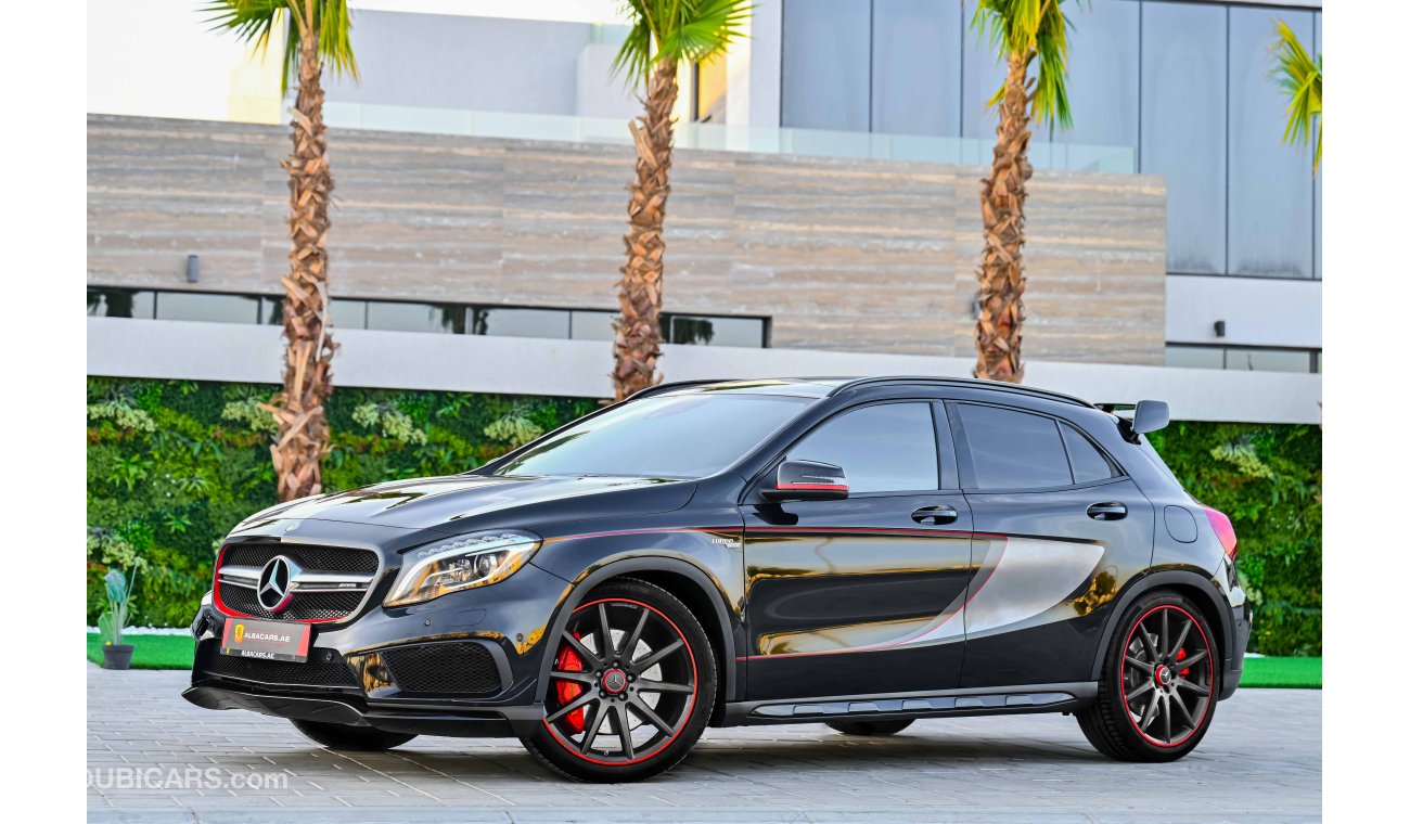 مرسيدس بنز GLA 45 AMG Edition 1 | 3,085 P.M (4 Years) | 0% Downpayment | Perfect Condition | Low Mileage!