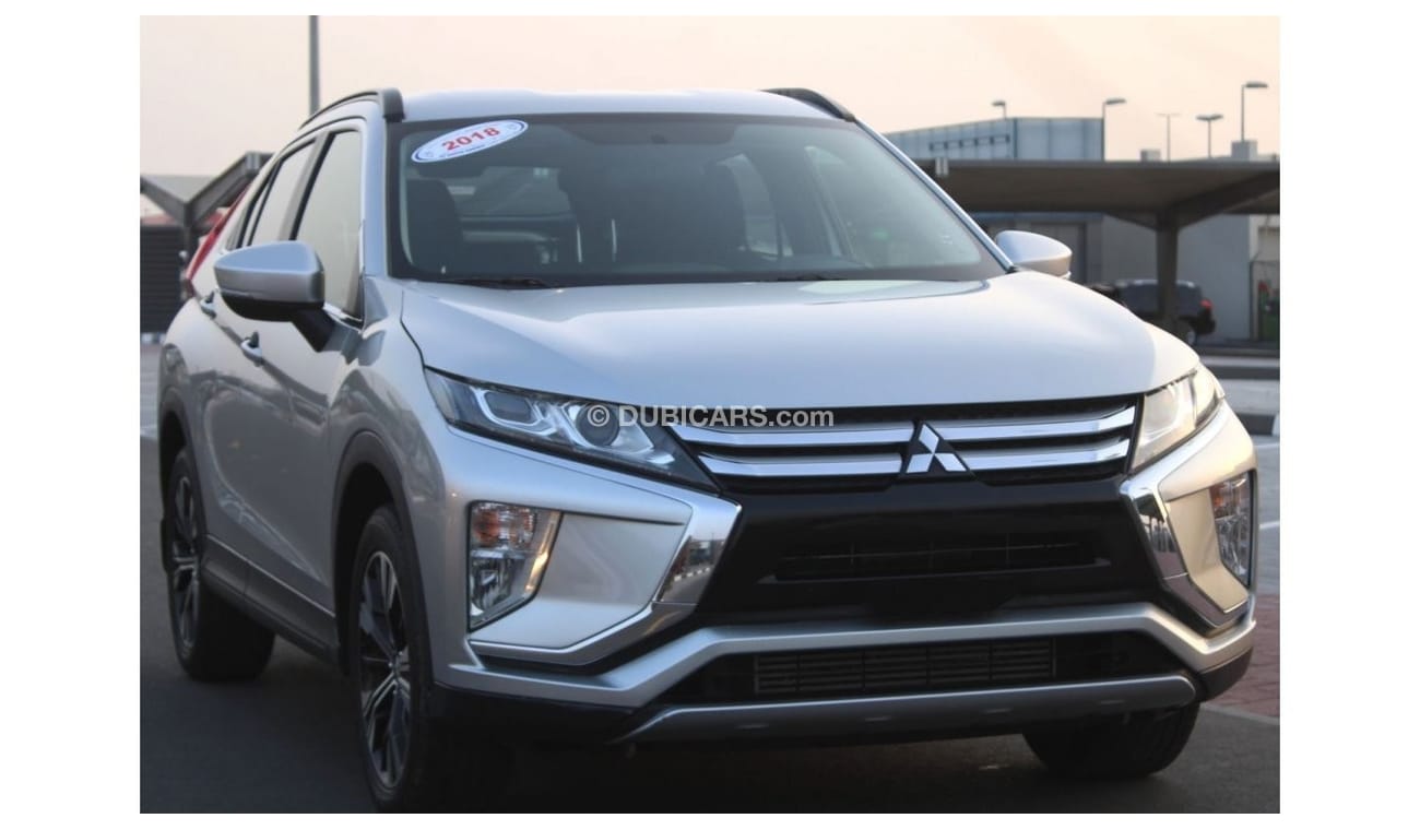 Mitsubishi Eclipse Cross MITSUBISHI ECLIPS CROSS 2018 GCC SILVER EXCELLENT CONDITION WITHOUT ACCIDENT