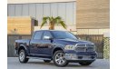 RAM 1500 Laramie Double Cab  | 2,037 P.M | 0% Downpayment | Immaculate Condition!