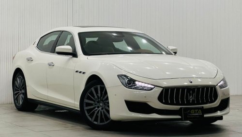 Maserati Ghibli Std 2020 Maserati Ghibli, 2024 Maserati Warranty, Full Maserati Service History, GCC