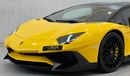 Lamborghini Aventador 2016 Lamborghini Aventador SV Roadster (Full Forged Carbon), Service History, GCC