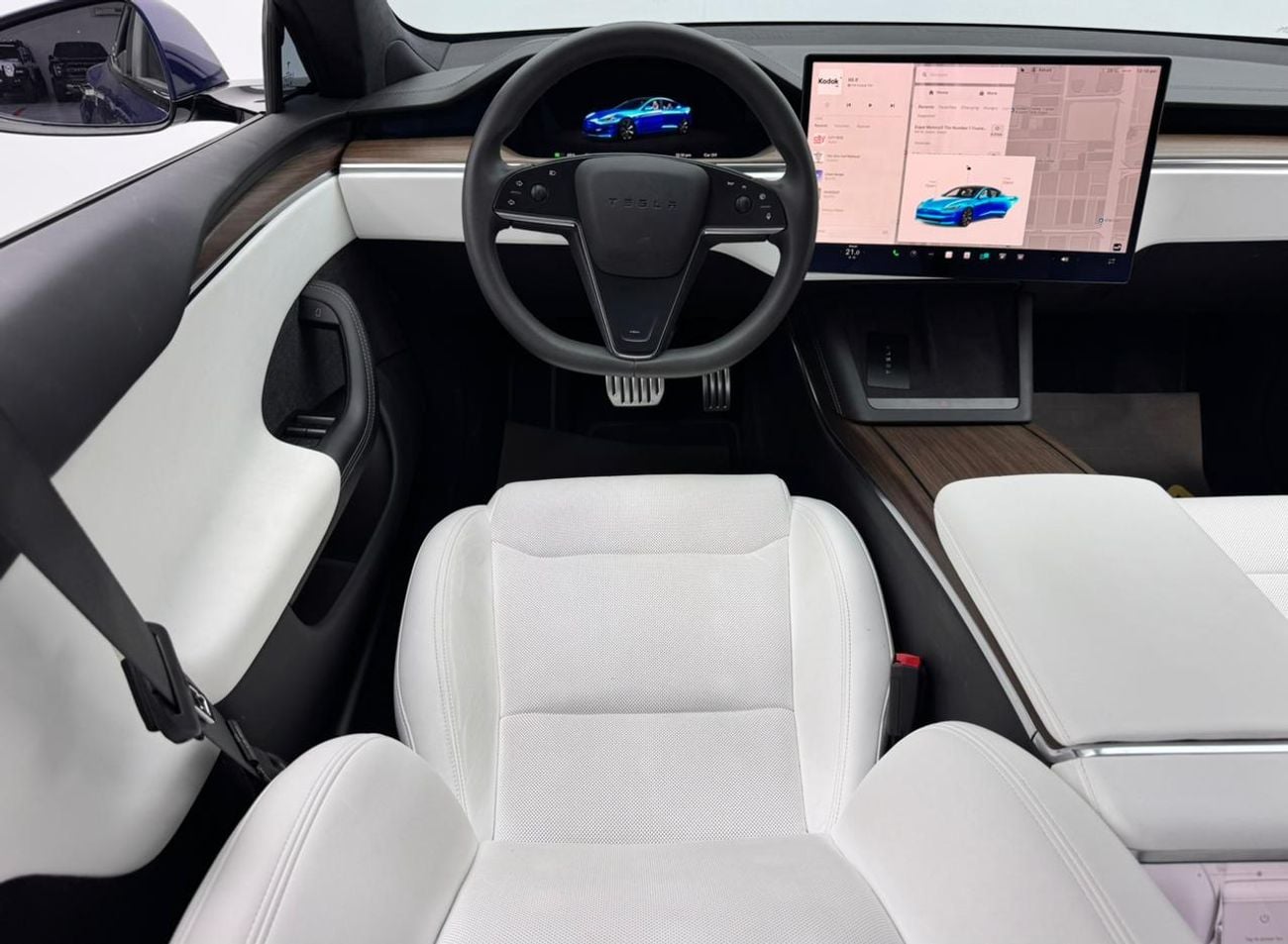 Tesla Model S Plaid (AWD) 2023 Tesla Model S, Tesla Warranty+Full Service History, GCC