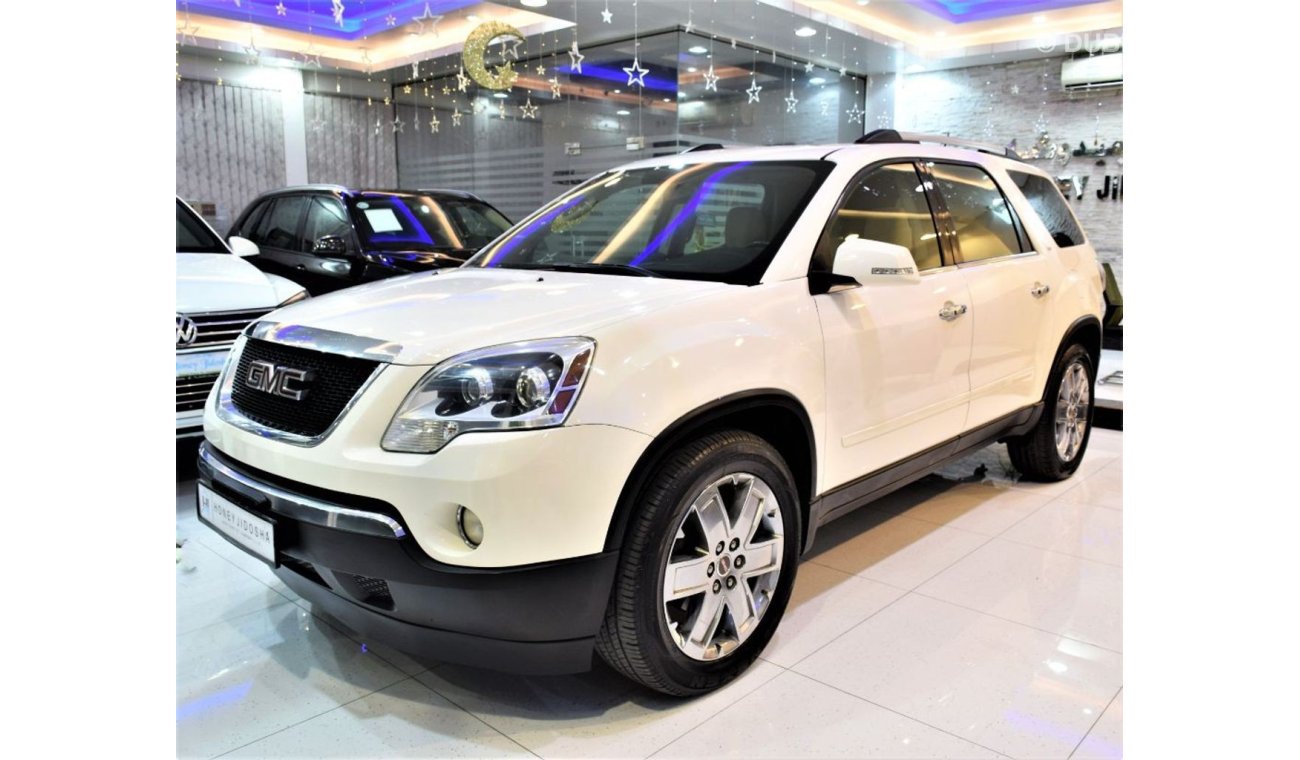 جي أم سي أكاديا AMAZING GMC Acadia SLT AWD 2010 Model!! in White Color! GCC Specs