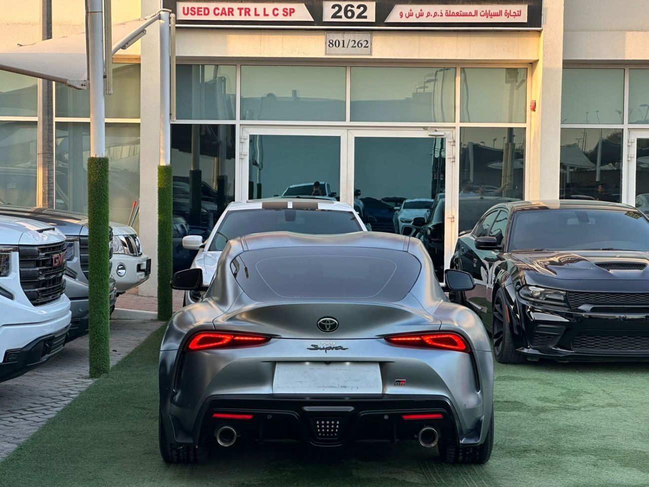 تويوتا سوبرا TOYOTA SUPRA GR 2022 GCC FULL OPTION ORIGINAL PAINT PERFECT CONDITION