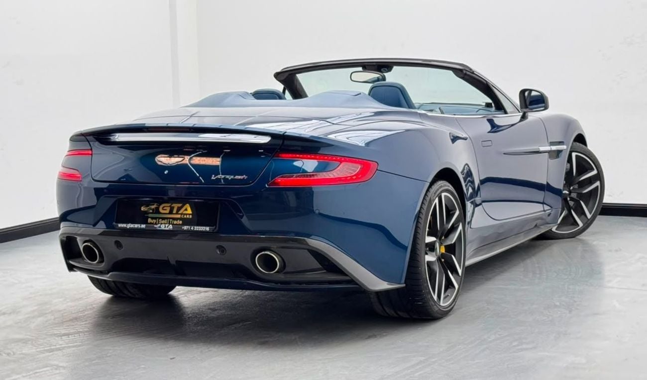 أستون مارتن فانكويش 2015 Aston Martin Vanquish Volante, Aston Martin Service History, Excellent Condition, GCC