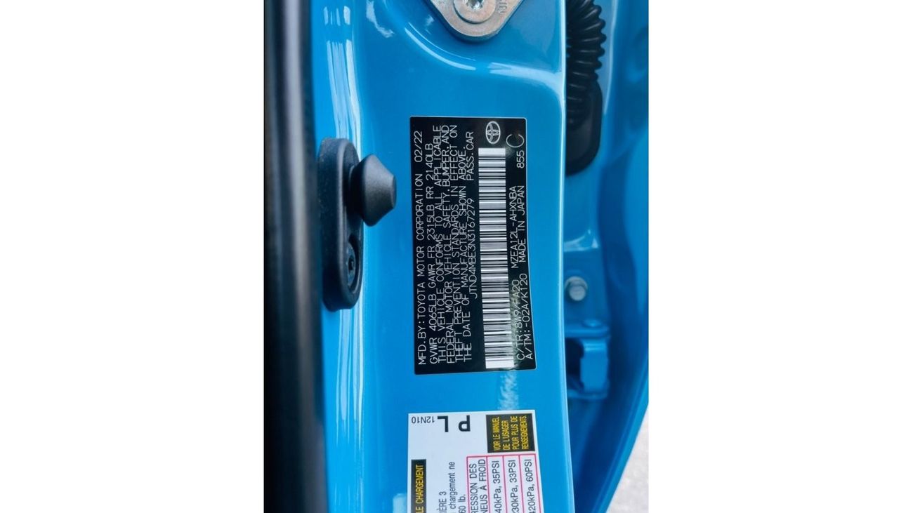 Toyota Corolla 2022 Corolla SE push start