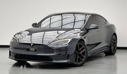 تسلا Model S 2023 Tesla Model S Plaid, May/2027 Tesla Warranty, Tesla Full Service History, GCC