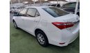 Toyota Corolla 1600 CC model 2016 GCC white color inside beige control unit in excellent condition