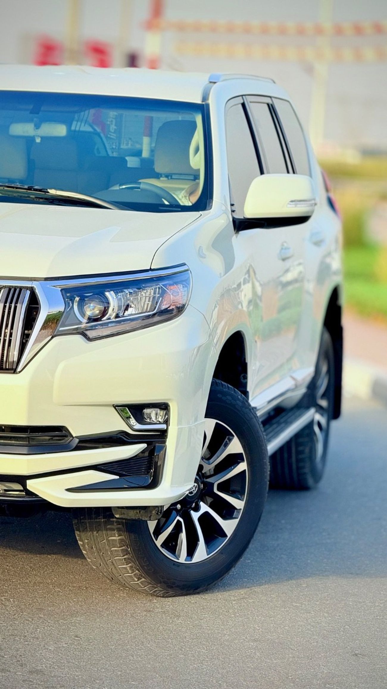 Toyota Prado 2020 TXL V4 LHD Petrol Engine Full Option Car is Very Clean Title