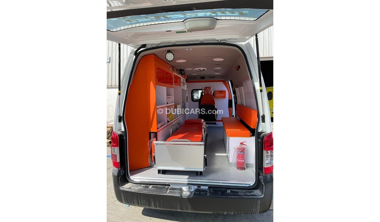 نيسان أورفان 2021 Nissan Urvan 2.5L Petrol AMBULANCE Van with Manual Transmission | Export Only