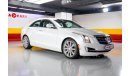 Cadillac ATS RESERVED ||| Cadillac ATS Top Specs 2015 GCC under Warranty with Flexible Down-Payment.