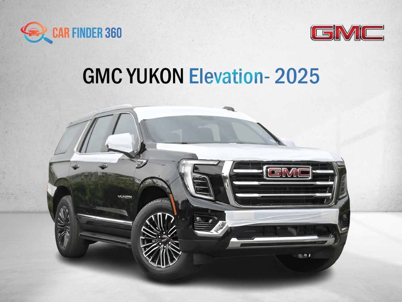 GMC Yukon GMC YUKON Elevation RWD 5.3L V8 - BLACK - 2025 (Export only ) 5.3 V8 SLE (2WD)