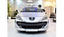 Peugeot 207 Amazing Peugeot 207 CC 2009 Model!! in Silver Color! GCC Specs