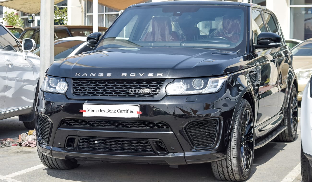 Land Rover Range Rover Sport With Sport SVR Badge