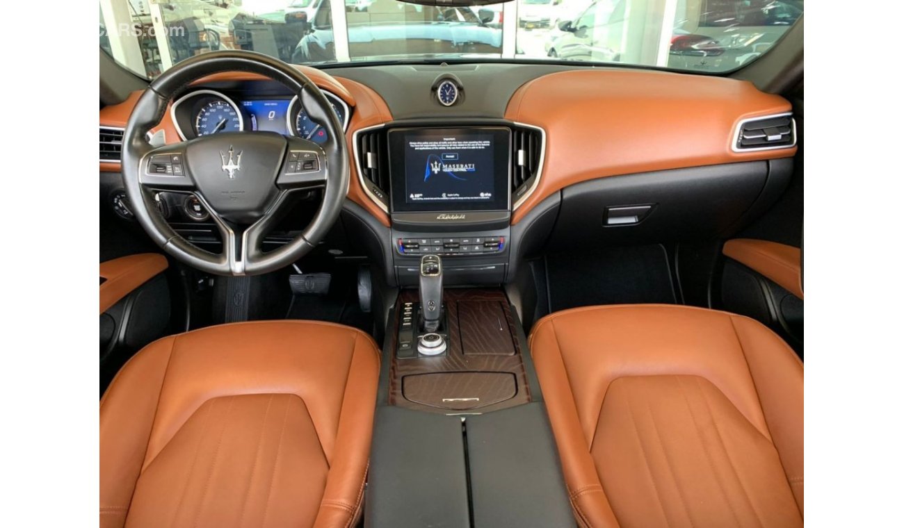 مازيراتي جيبلي AED 3299/MONTHLY | 2019 MASERATI GHIBLI S | GCC | UNDER WARRANTY