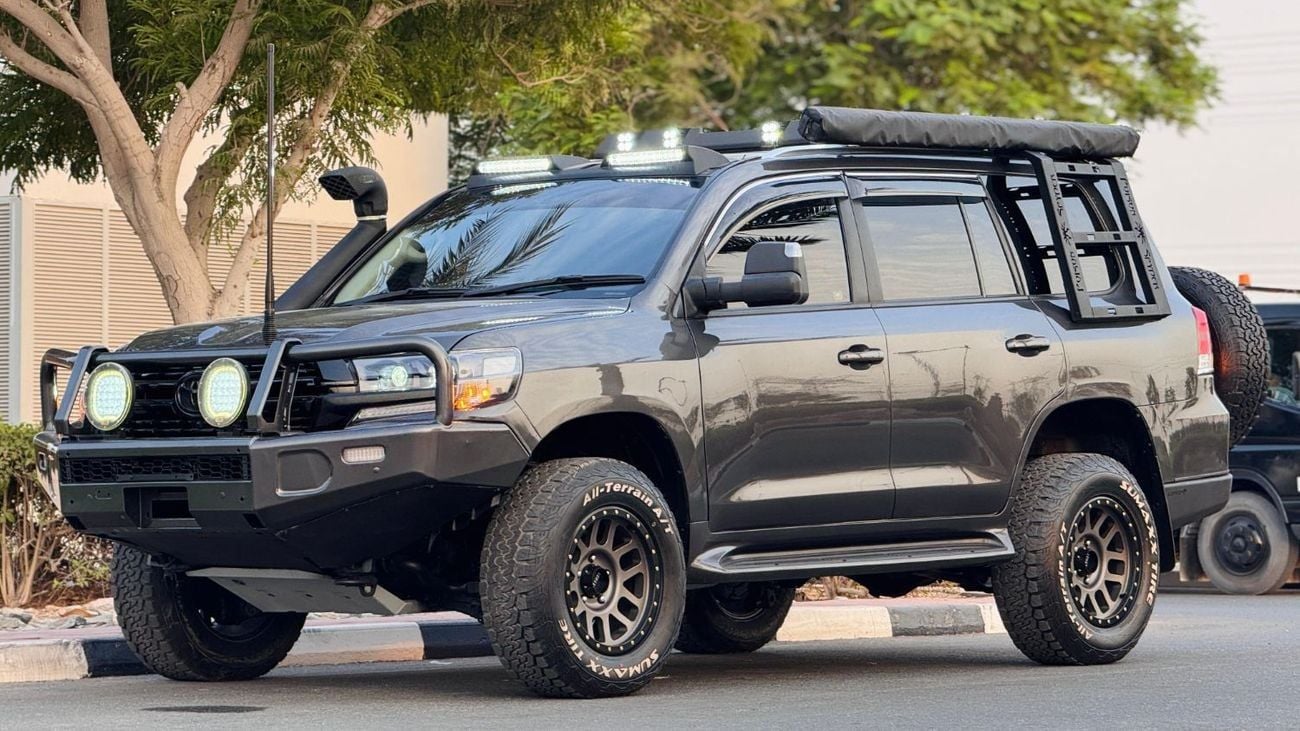 تويوتا لاند كروزر HEAVY OFF-ROAD MODIFIED | AUTOMATIC TRANSMISSION | 4.5L DIESEL ENGINE | 4WD | ROOF TENT & AWNING