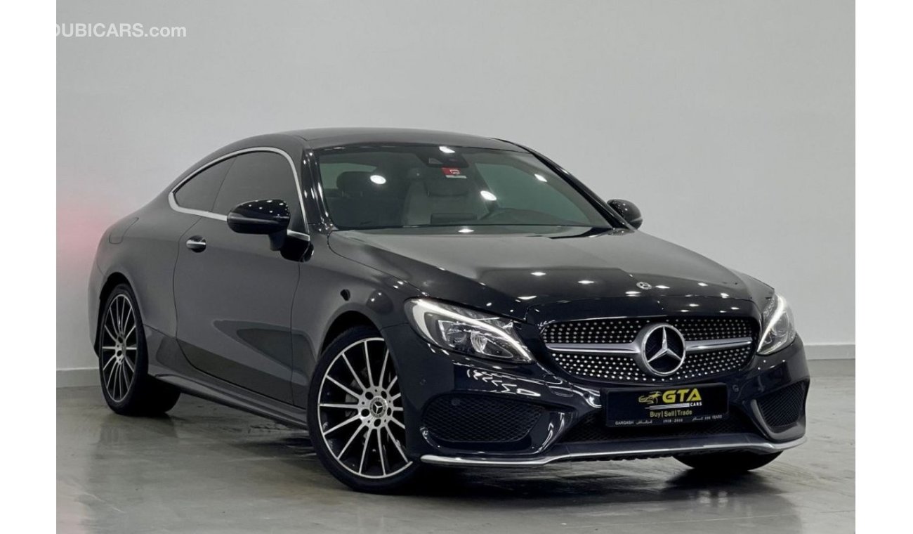 Mercedes-Benz C200 AMG Pack 2018 Mercedes Benz C200 Coupe AMG, Full Sercice History, Warranty, GCC