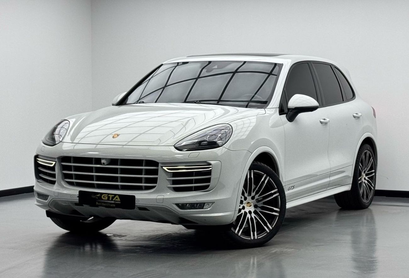 بورش كايان GTS 3.6L 2017 Porsche Cayenne GTS, Excellent Condition, Full Agency Service History, GCC