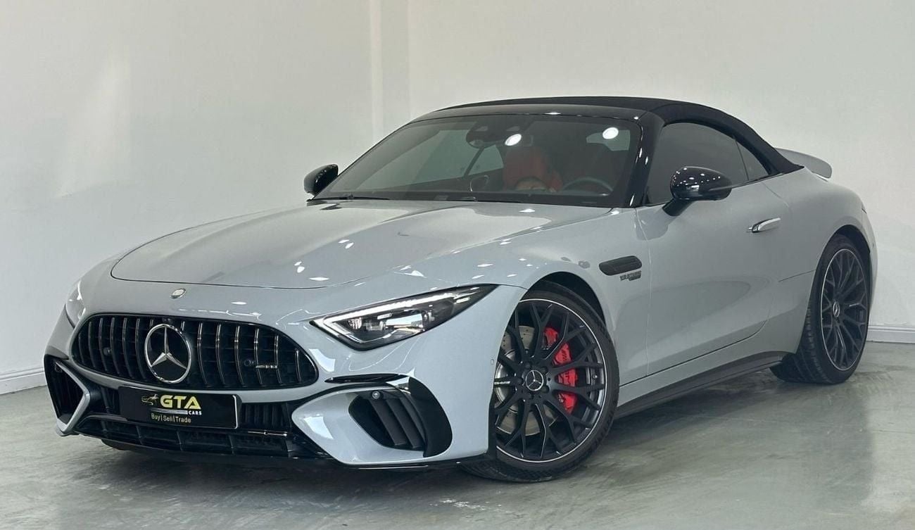 Mercedes-Benz SL 55 AMG Roadster 4Matic+ 2022 Mercedes-Benz SL 55 AMG, Agency Warranty & Service Pack 12/27, Full Agency Ser