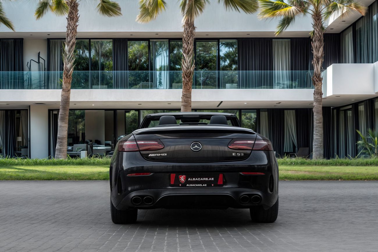 مرسيدس بنز E 53 AMG E53 AMG Convertible | 4,505 P.M | 0% Downpayment | Impeccable Condition!