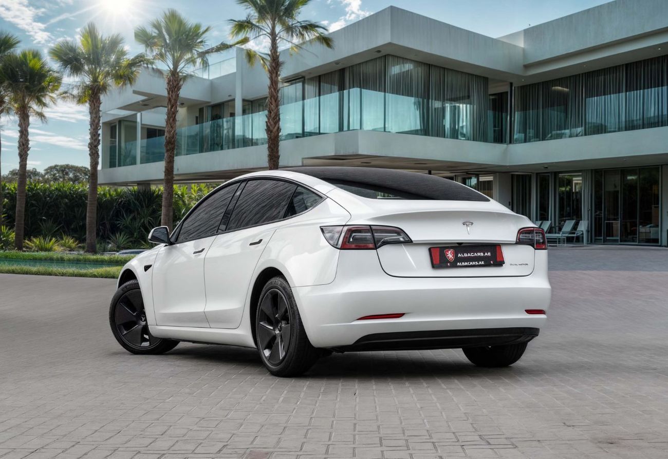 تسلا موديل 3 LONG RANGE | 1,958 P.M | 0% Downpayment | MODEL 3 DUAL MOTOR || IMMACULATE!