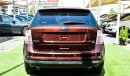 Ford Edge Gulf panorama without accidents, cruise control, leather, wood, fingerprint, alloy wheels, fog light