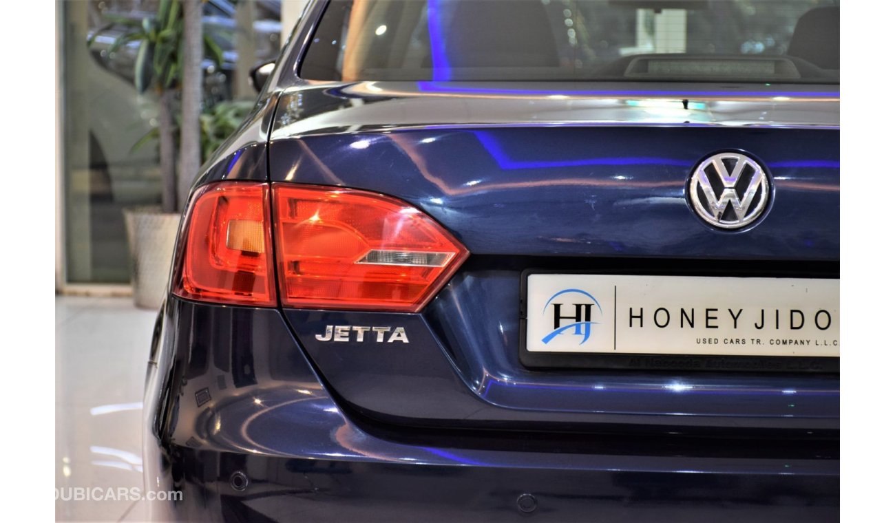Volkswagen Jetta LOW MILEAGE! ONLY 70,000KM! Volkswagen Jetta 2015 Model!! in Blue Color! GCC Specs