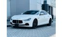 Maserati Ghibli Std MASERATI GHIBLI MODEL 2015 GCC SPACE FULL OPTION