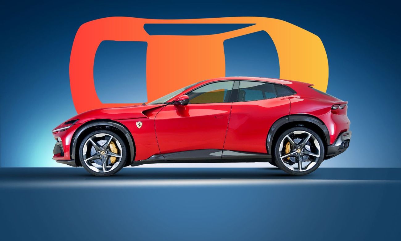 Ferrari Purosangue V12 | AED 41,332 PM | Warranty June 2028 - Service until June 2031