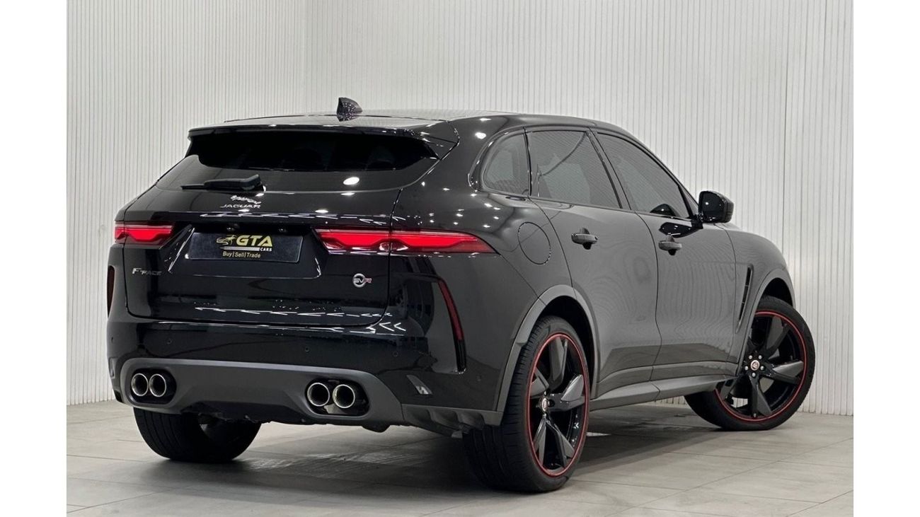 Jaguar F Pace 2022 Jaguar F-Pace SVR , NOV 2027 Jaguar Warranty & Service Contract, Full Service History, GCC