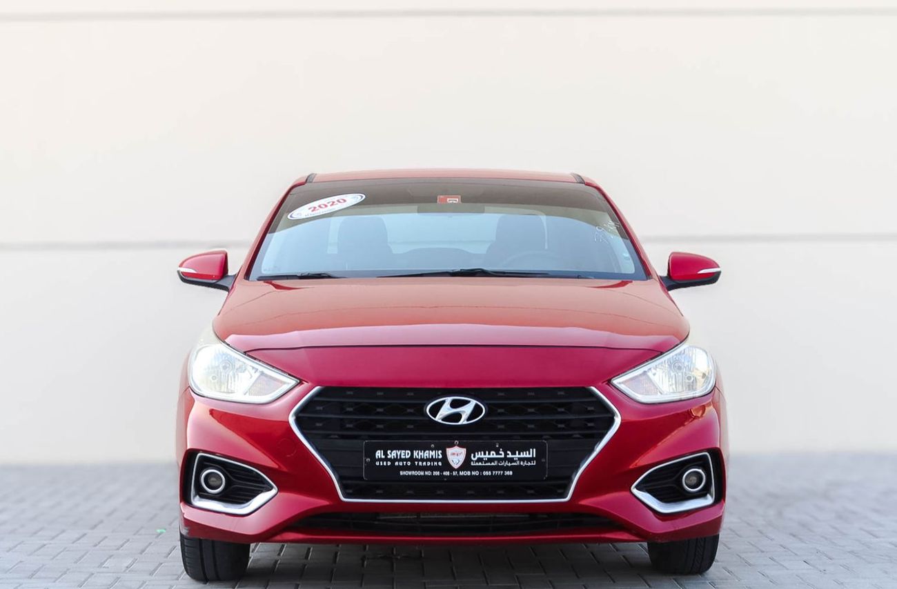 Hyundai Accent GL 1.6L (138 HP) Sedan Hyundai Accent | 1.6 L | 2020 | GCC | Accident-Free | In Excellent Condition 