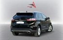 فورد إدج 2.0L V4 ECOBOOST V4 A/T | 2019 | GCC SPECS | BLACK EXTERIOR | AED 790 per month