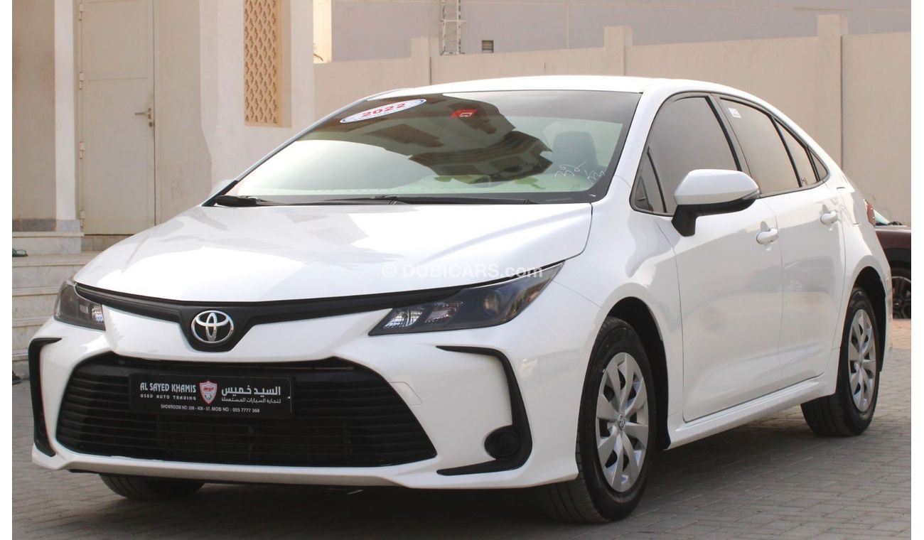 تويوتا كورولا XLI تويوتا كورولا 2022 خليجي بحالة ممتازة