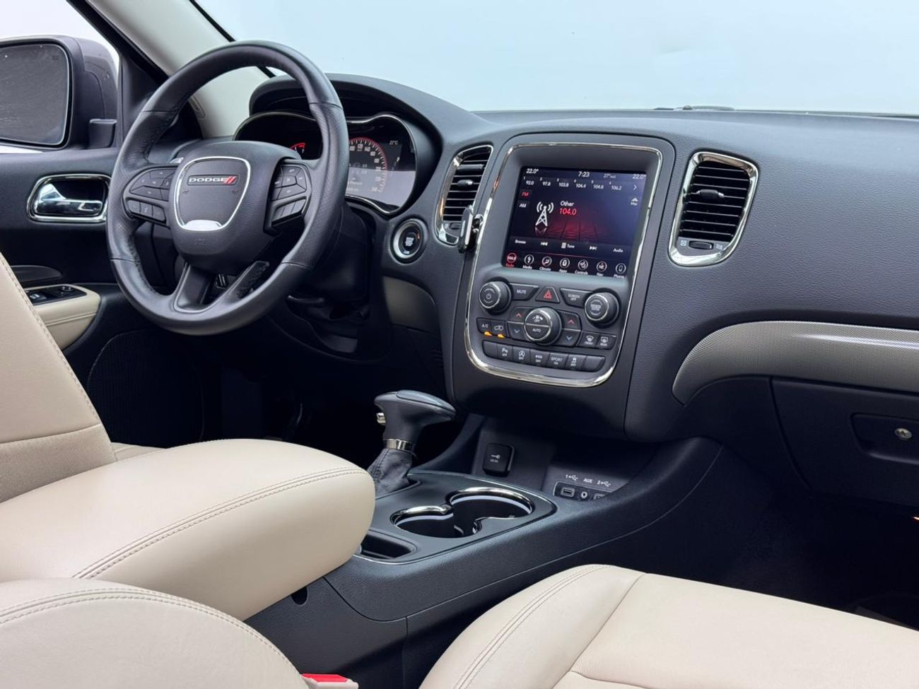 دودج دورانجو GT 3.6L (292 HP) 2018 Dodge Durango GT, Dodge Service History, 1 Year Warranty, 7 Seater, GCC