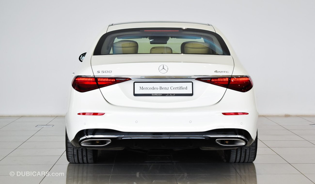 مرسيدس بنز S 500 4M SALOON / Reference: VSB 31376 Certified Pre-Owned with up to 5 YRS SERVICE PACKAGE!!!