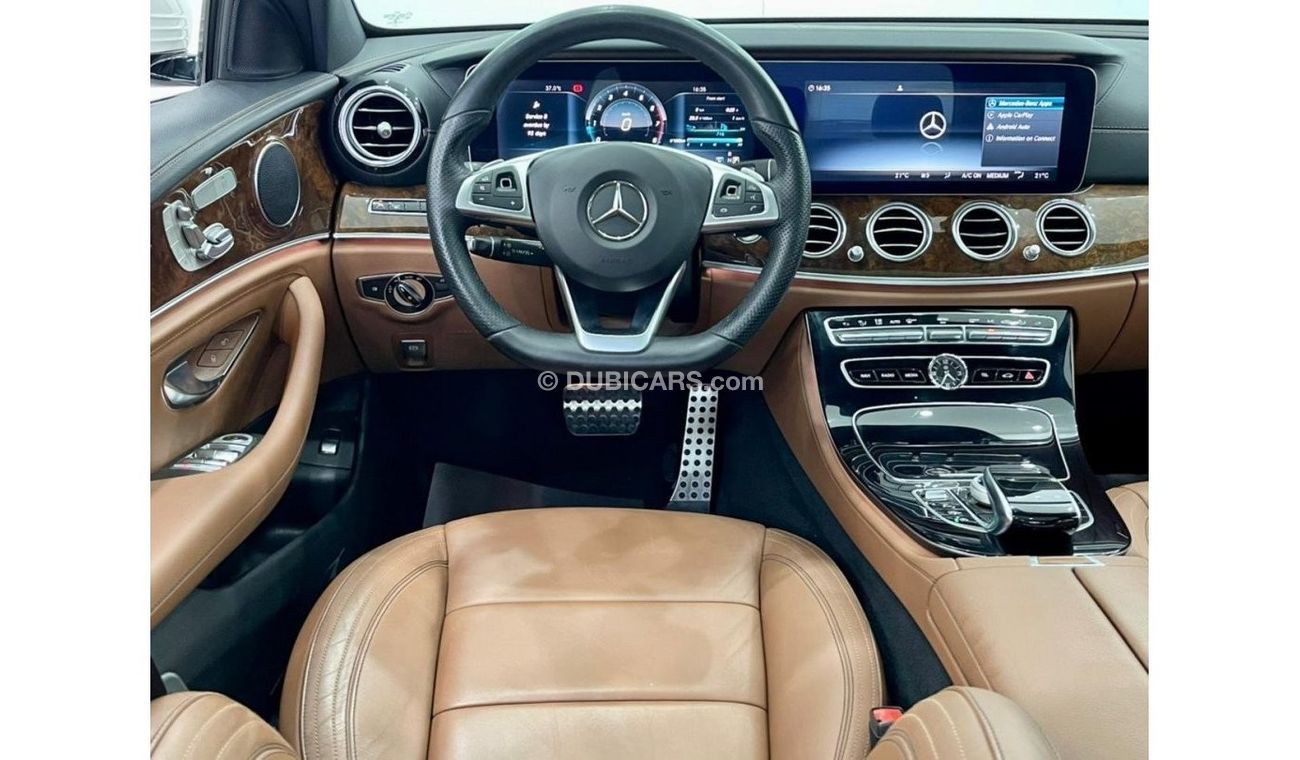 Mercedes-Benz E300 2017 Mercedes Benz E-300 AMG, Service History, Warranty, GCC