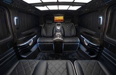 Mercedes Benz V300 VLINE VIP EDITION NEW ARRIVAL 2026 MODEL VIP MERCEDES GCC V300 with ADDITIONAL REAR AC - 2 Years Warranty by VLINE