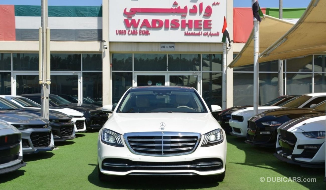 مرسيدس بنز S 450 Mercedes-Benz S450 V6 2019/FullOption/Panaromic Roof/Luxury/Low Miles/Very Good Condition