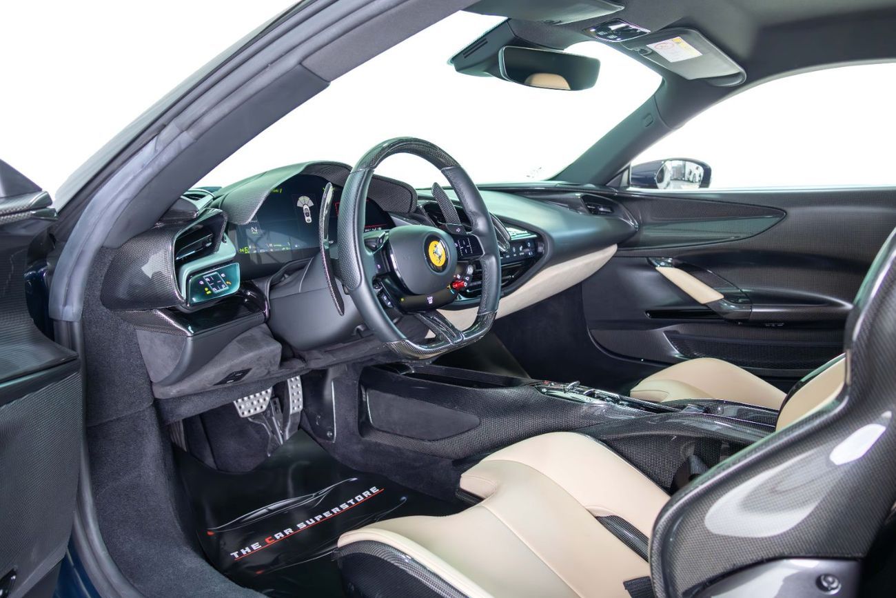 Ferrari SF90 Stradale Asseto Fiorano-Full Carbon Fiber Package-Racing Seats-4 Point Harnesses