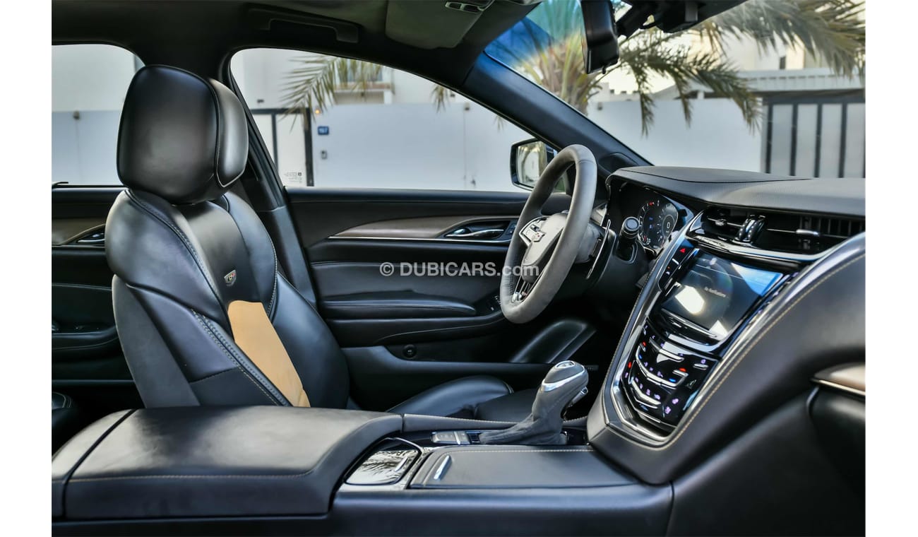 كاديلاك CTS -V 6.2L 640 HP - Sedan - AED 4,485 PM - 0% DP